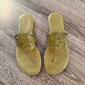 Vera Wang Lavender Label Green Sandals